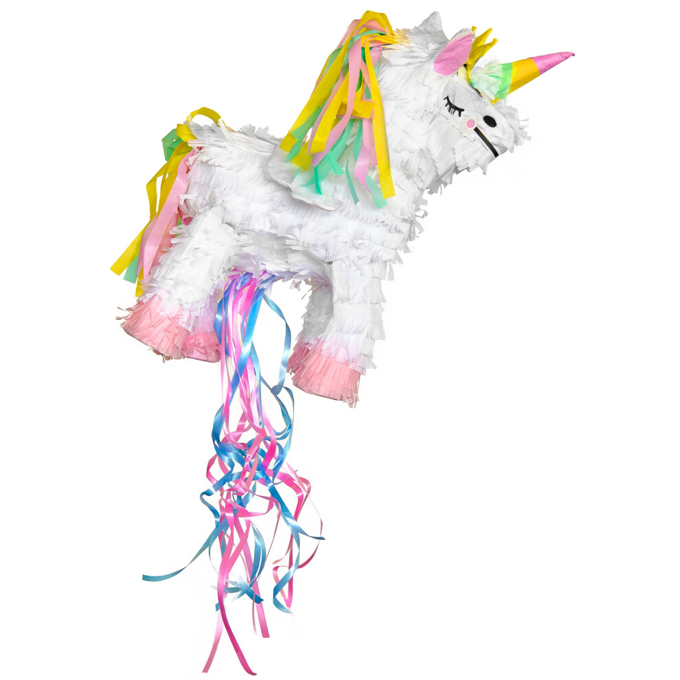 Rubies Flying Unicorn Piñata 48 X 32 Cm White