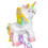Rubies Flying unicorn piñata 48 x 32 cm 2