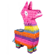 Multicolored llama piñata 58 x 35 cm