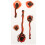Rubies Bullet hole temporary tattoos 1