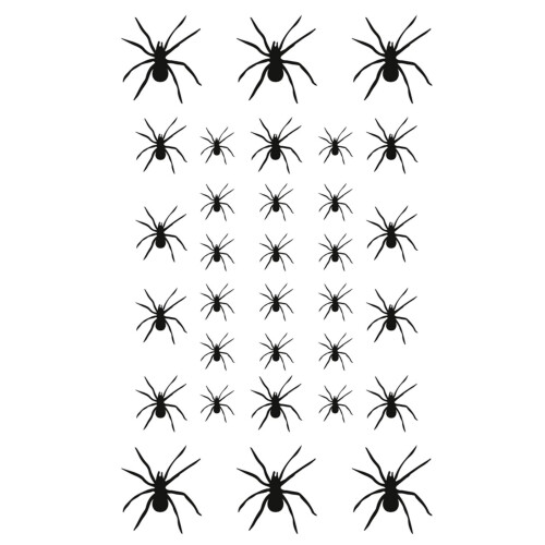 Rubies 32 Spider Temporary Tattoos for Adults 1