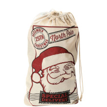 Jute Christmas sack 50 x 80 cm