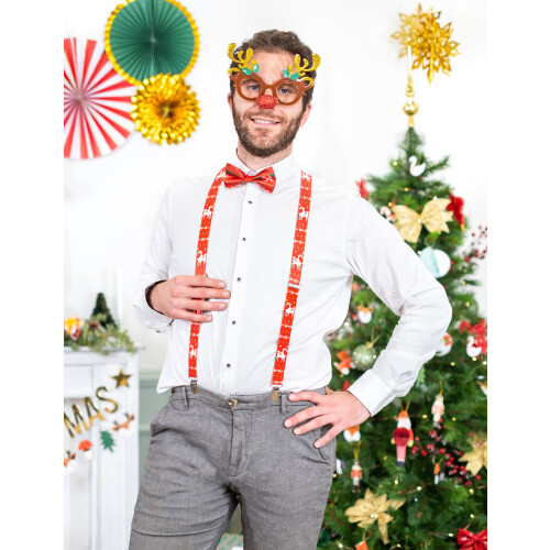 Rubies Adult Christmas reindeer accessory kit 1