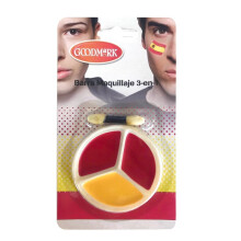 Spain supporter makeup palette