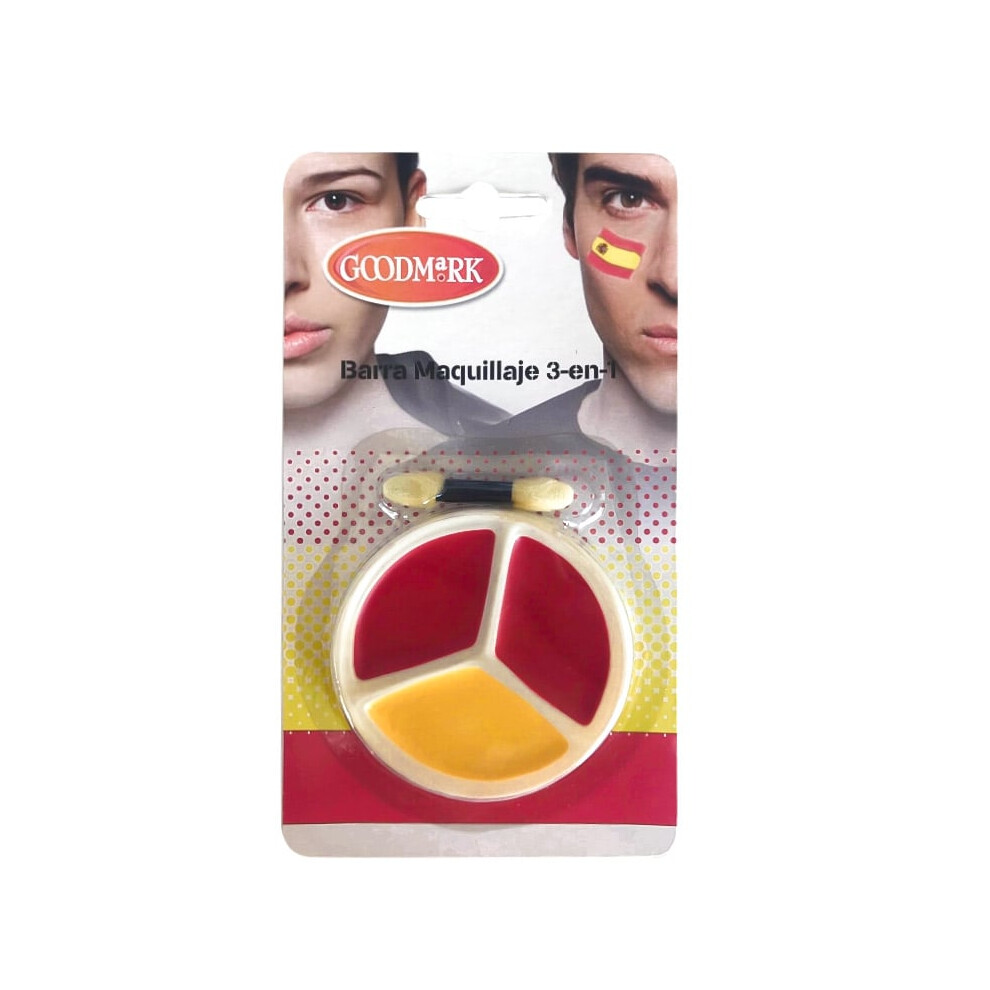 Makeup palette supporting Spain