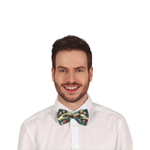Rubies Adult Green Christmas Bow Tie