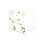 Rubies Gold and white birthday guest book 1