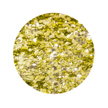 Biodegradable Glitter Golden Parachute - Yes yes glitter