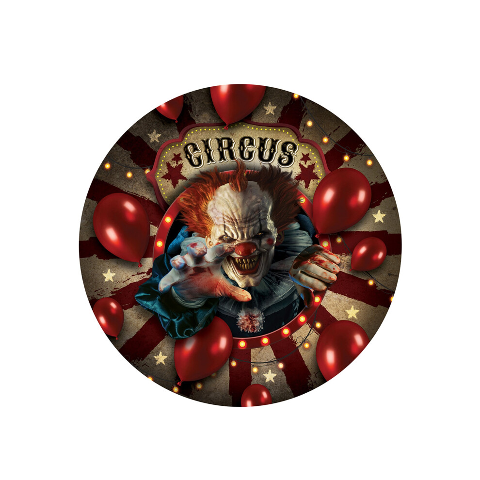 Rubies 6 Halloween Clown Paper Plates 23Cm