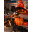 Rubies 6.5 cm golden resin pumpkin 4