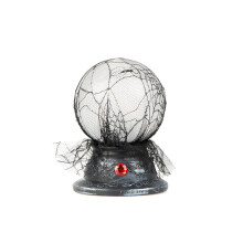 Crystal ball with light and sound 19 x 13 cm