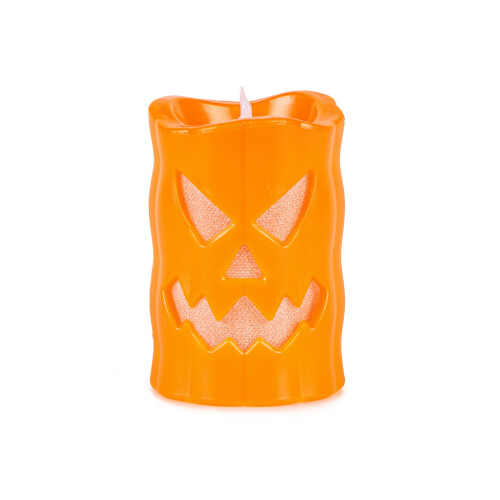 Rubies 10cm Pumpkin LED Candle