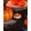 Rubies 6.5 cm golden resin pumpkin 2