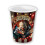 Rubies 6 Halloween Clown Paper Cups 240ml 1
