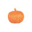 Rubies 12.5cm Orange Glitter Pumpkin 1