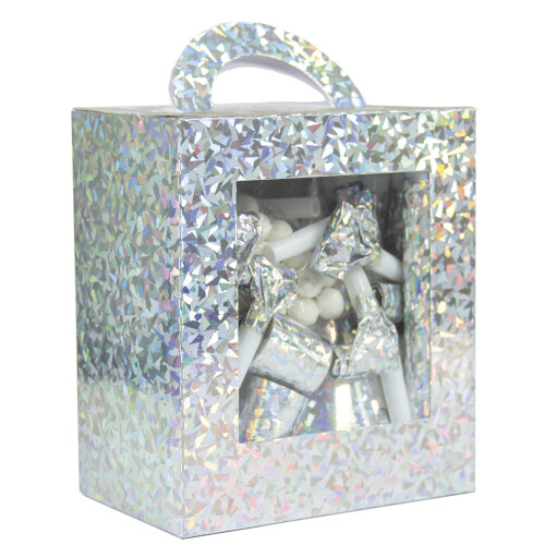 Rubies Silver party favor kit for 10 people