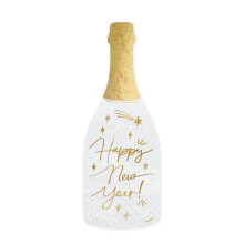 Champagneservietter, blandet, 7x19 cm (1 pakke / 20 stk.)
