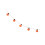 Rubies Pumpkin light garland 175 cm 1