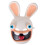 Rubies Raving Rabbids Plastic Mask 1