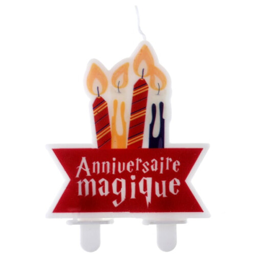 Rubies Wizard birthday candle 6.5 x 7 cm