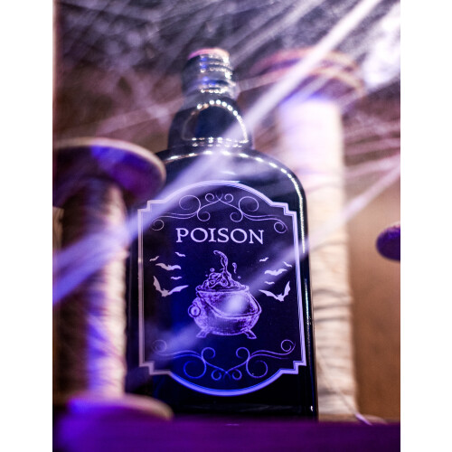 Rubies Black poison bottle 19 cm 1