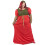 Rubies Plus size red medieval costume for women 3