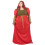 Rubies Plus size red medieval costume for women 4