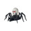 Rubies Large Spider with Animated and Luminous Crawling Doll 19 x 33 cm 3