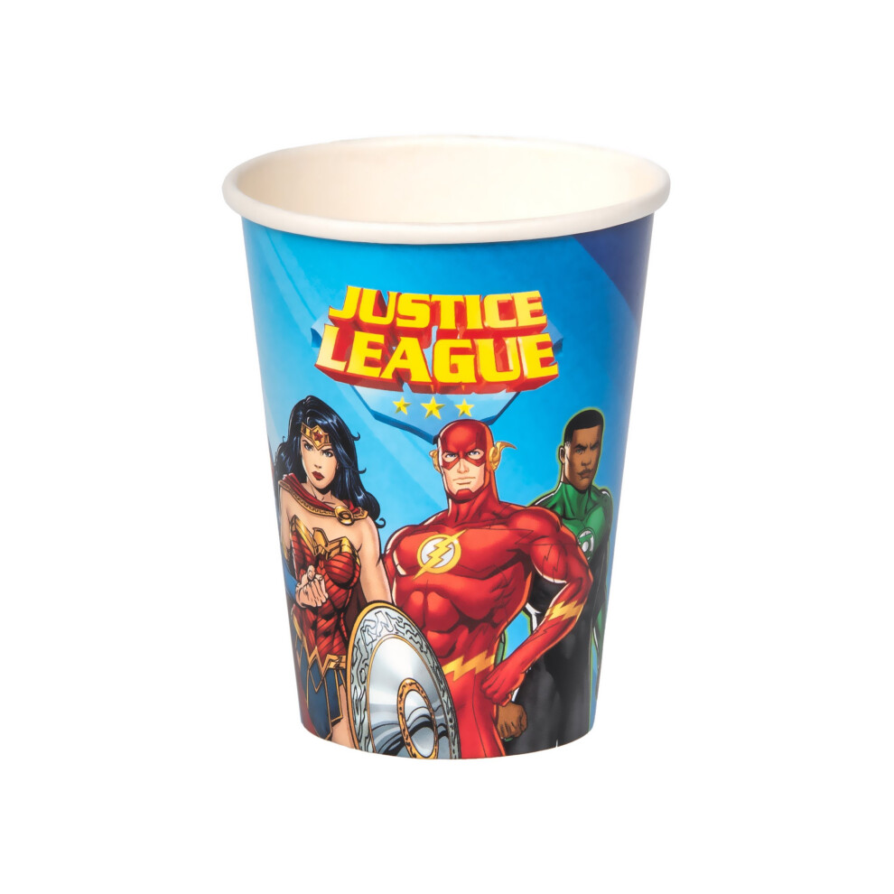 Rubies 8 Justice League 210 Ml Paper Cups