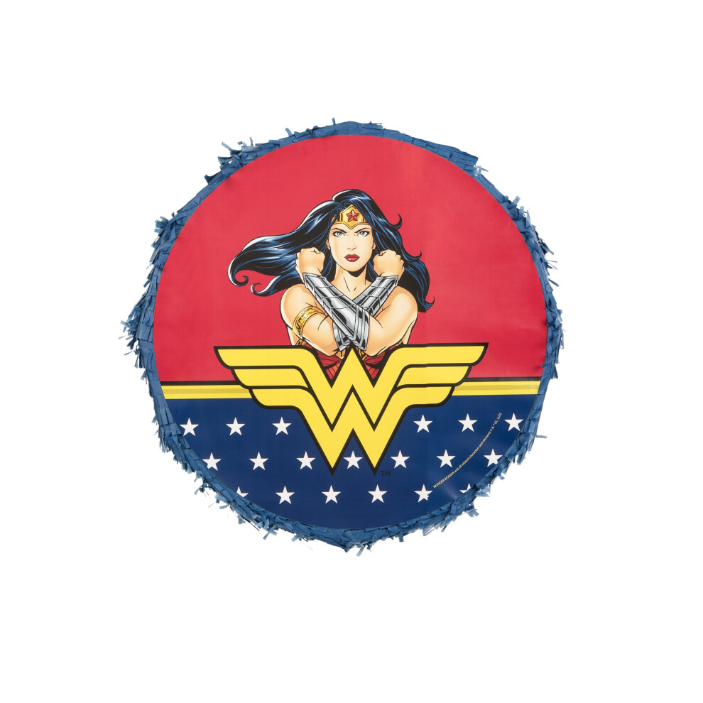 Rubies Wonder Woman Piñata Blue/Red