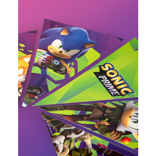 Rubies Sonic Prime 2m Bunting 2