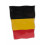 Rubies Belgium car sticker 22 x 33 cm 1
