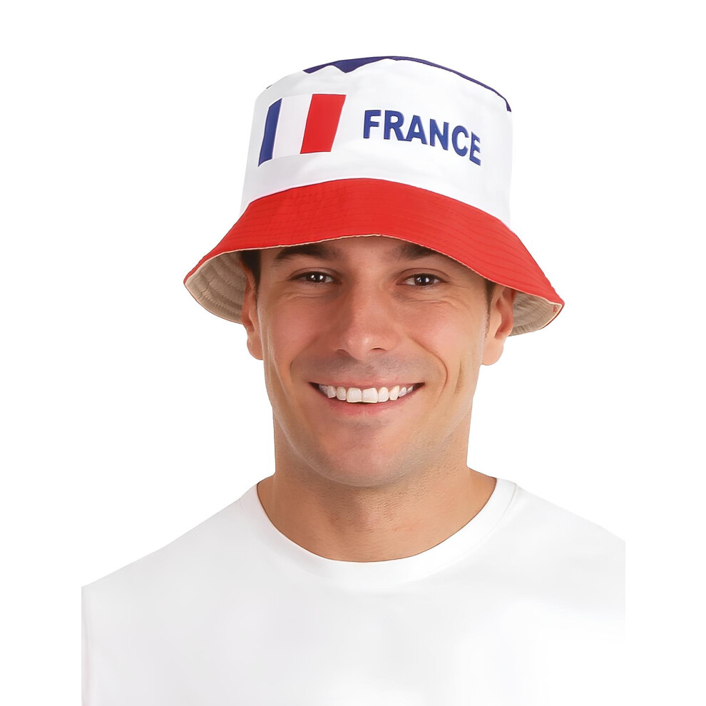 Rubies Bob Supporter France Adult Blue/White/Red
