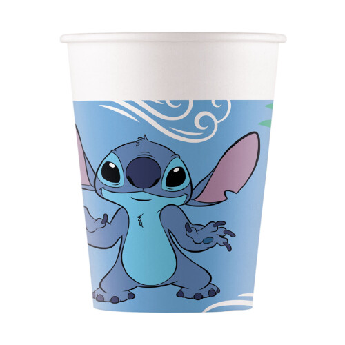 Rubies 8 Stitch 200 ml cardboard cups