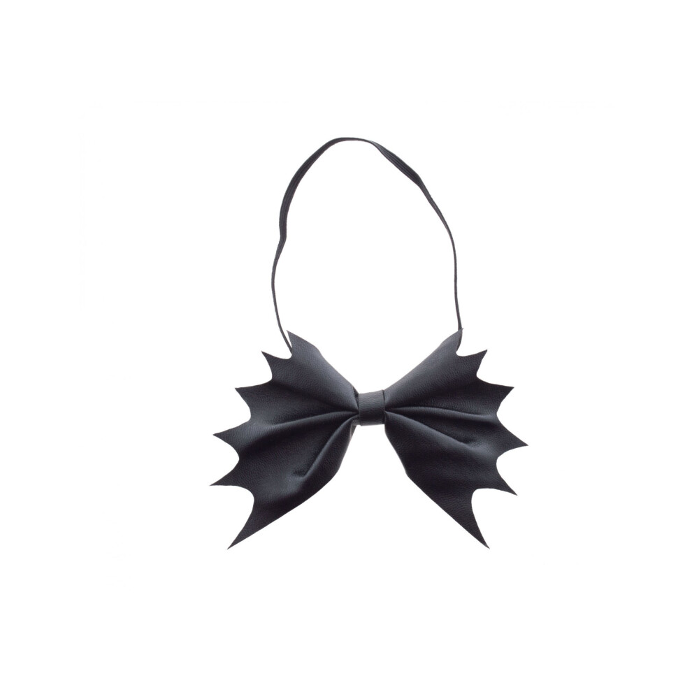 New Rubies Unisex Adult Batwing Bow Tie Black
