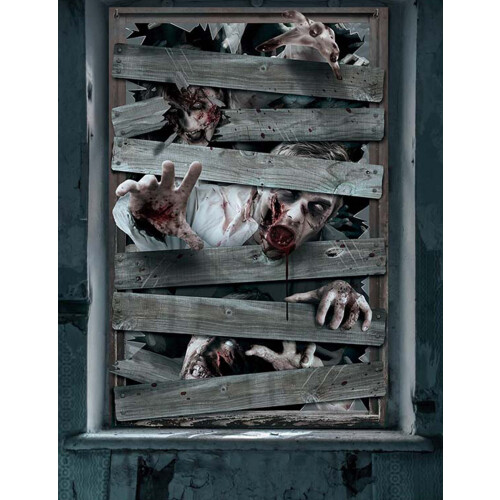 Rubies Zombie window decoration 80 x 120 cm