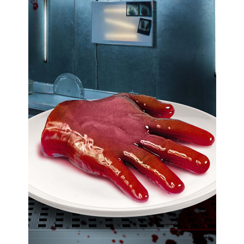 Rubies Hand-shaped jelly mold 27 x 17 cm