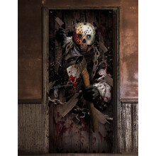 Axe Assassin Door Decoration 80 x 180 cm
