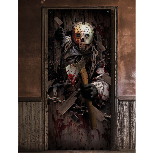 Rubies Axe Assassin Door Decoration 80 x 180 cm