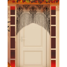 Batwing Fringe Door Curtain