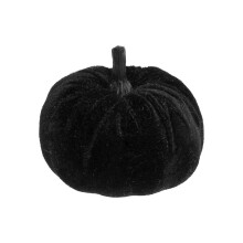 Black velvet pumpkin 7 cm