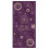 Rubies Mystical purple velvet table runner with gold patterns 1