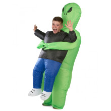 Inflatable alien costume for children