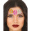 Rubies Colorful flower adhesive face jewels 1