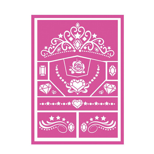 Rubies Princess makeup stencils
