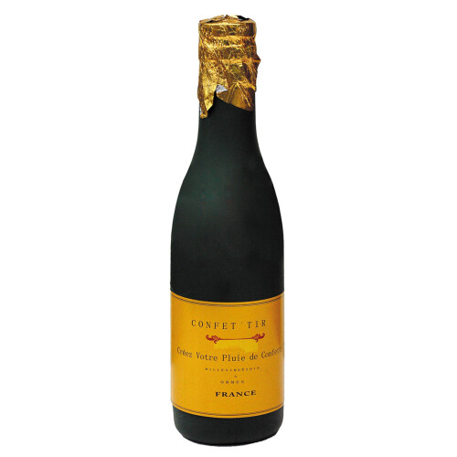 Rubies Confetti Champagne Bottle