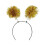 Rubies Adult gold pompom headband 2