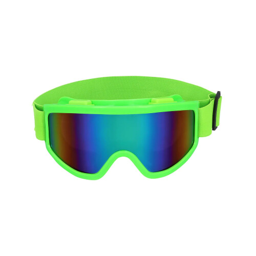 Rubies Adult fluorescent green ski goggles 2