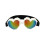 Rubies Adult white heart ski goggles 3