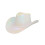 Rubies Adult Iridescent White Hat 4